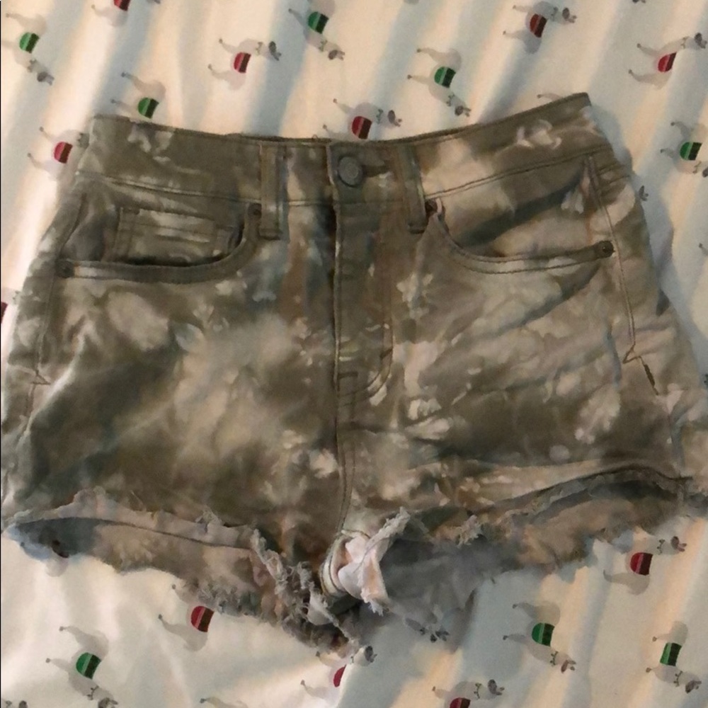 High waisted shorts